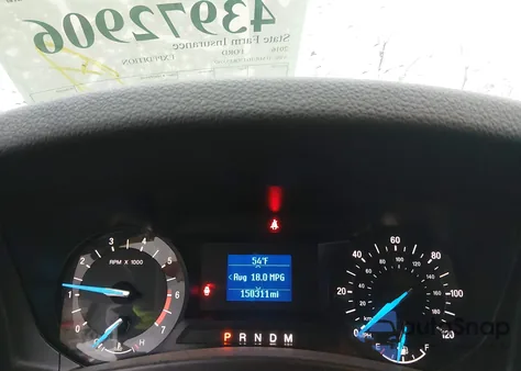 2016 Ford Expedition Xl from USA, damaged, VIN 1FMJU1GT7GEF53767